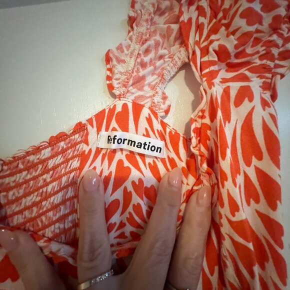 STUNNING Reformation Connell Dress Cupid Date Night Valentine's Day - Picture 7 of 8